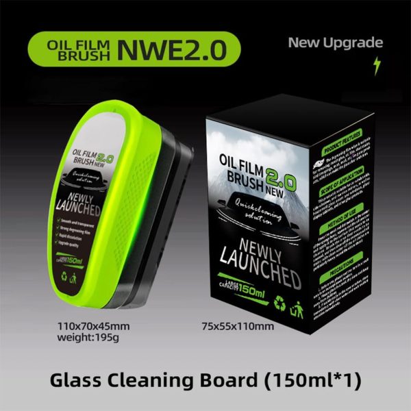 Clear Vision Glass Cleaner(Oil Film Brush 2.0)