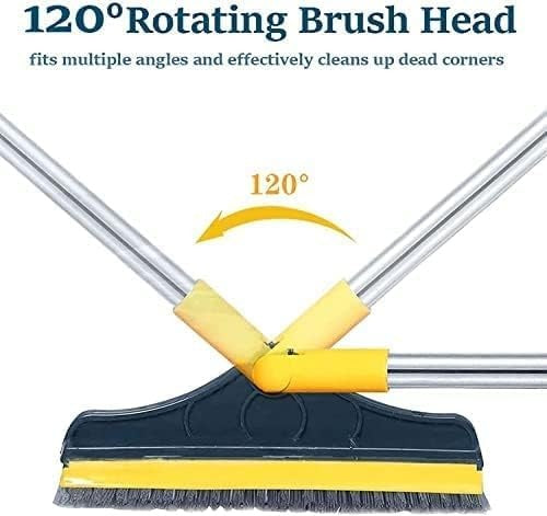 2 In 1 Floor & wall Cleaning Brush & Scrubber