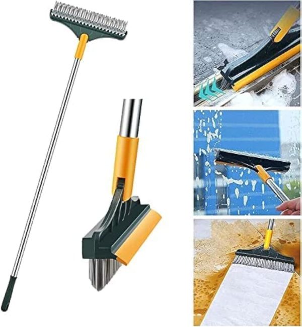 2 In 1 Floor & wall Cleaning Brush & Scrubber