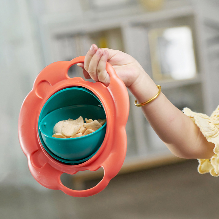 360 Degree Rotating Balance Gyro Bowl