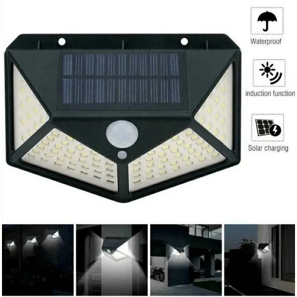 270°wide Angle Solar Wall Light