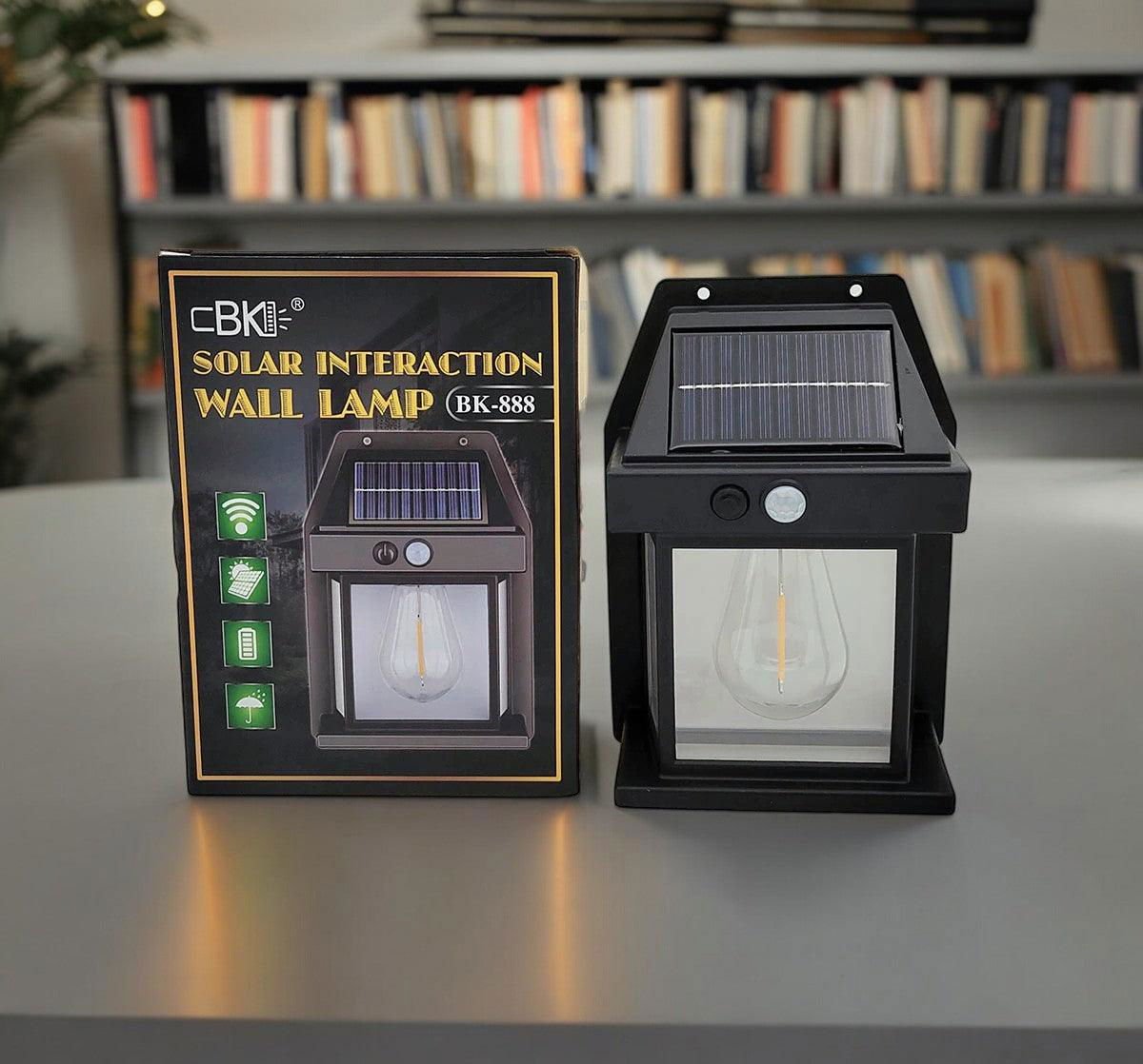 Solar Outdoor Wall Lamp(BK888)