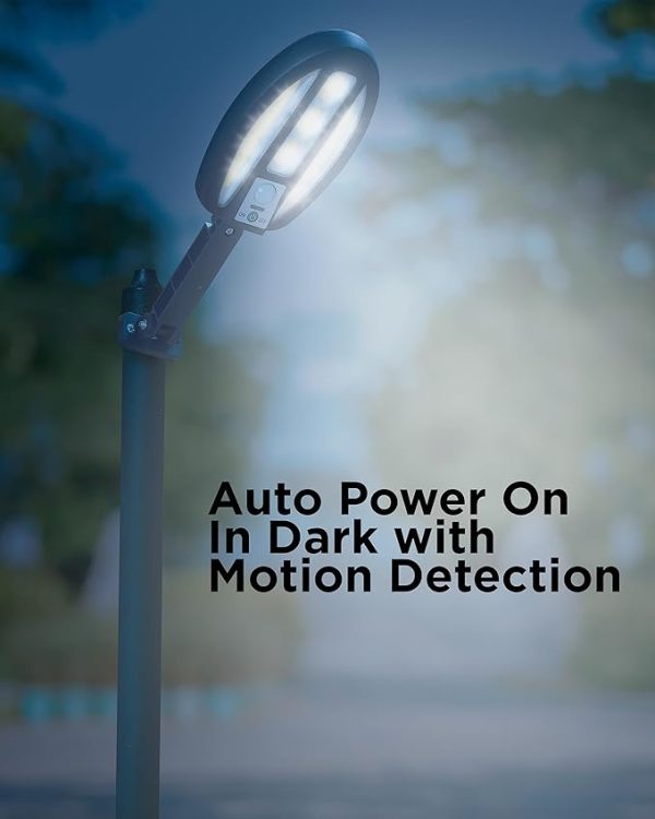 Solar Sensor Street Lamp For Outdoor Home & Garden