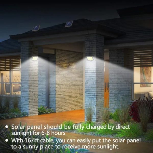 Remote Control Outdoor Solar Panel Light(Motion Sensor)