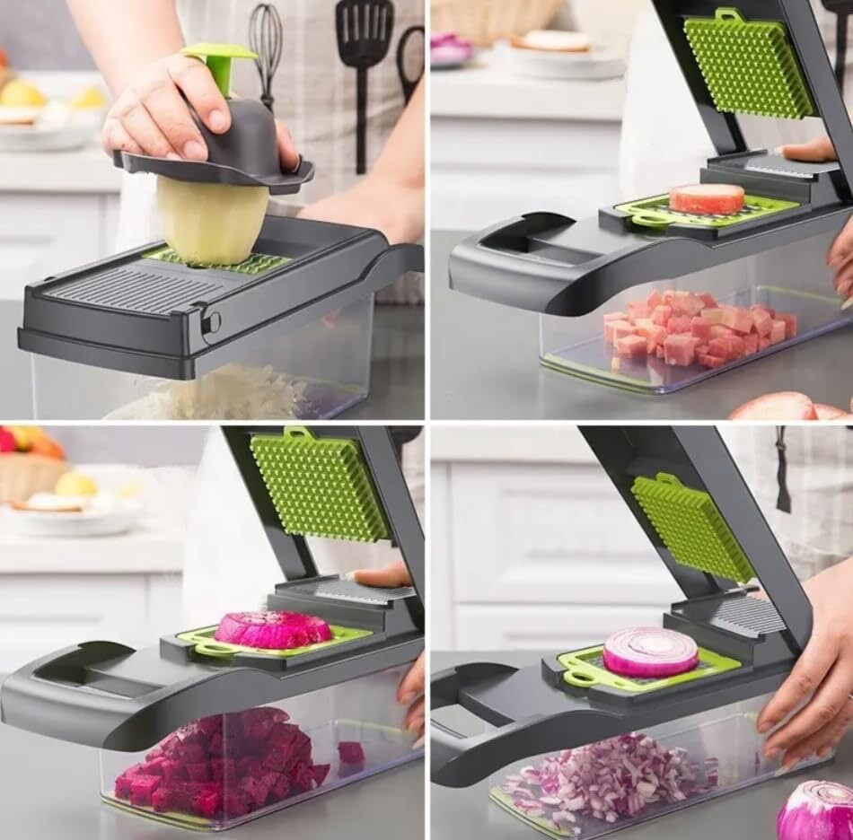 16-in-1 Food /Vegetable Chopper & Slicer