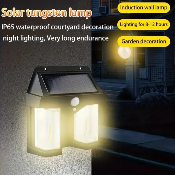Double Head Outdoor Solar Wall Light(CL-228)
