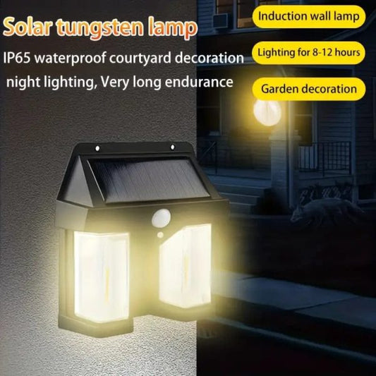Double Head Outdoor Solar Wall Light(CL-228)