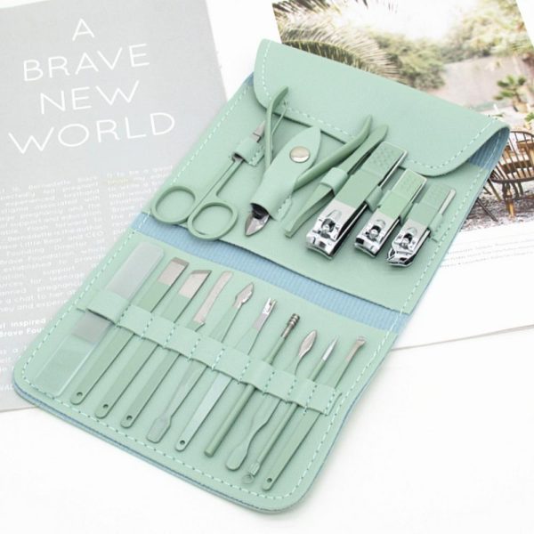 16-Piece Manicure &amp; Pedicure Kit