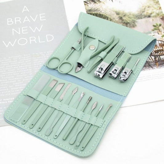 16-Piece Manicure &amp; Pedicure Kit
