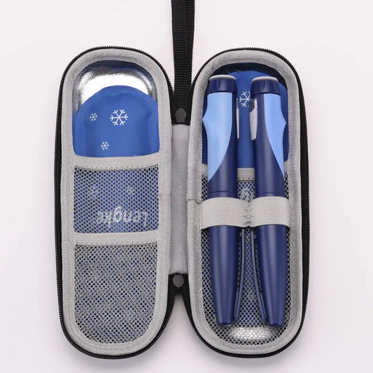 Insulin Pen Cooling Travel Box | Portable Diabetic Medication Organizer