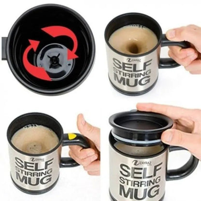 Self Stirring Coffee Mug | Automatic Self mixing