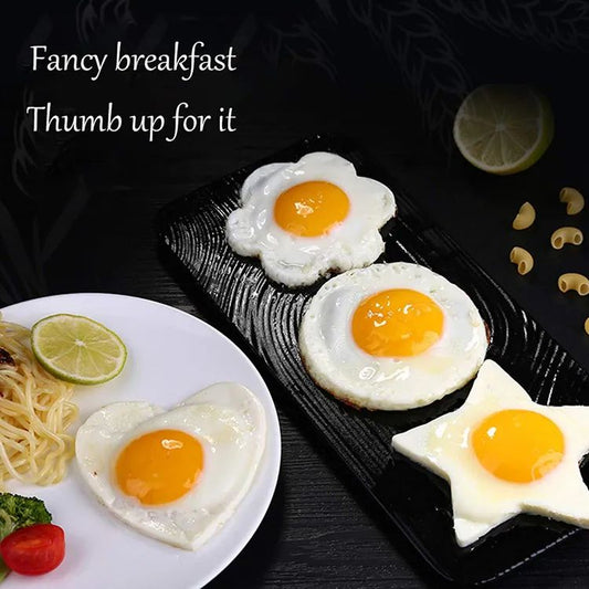 Pack Of 4 Fried Egg Pancake Shaper