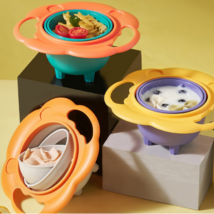 360 Degree Rotating Balance Gyro Bowl