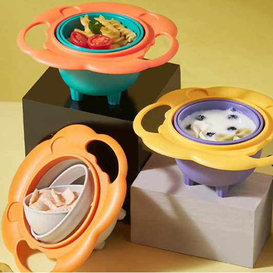 360 Degree Rotating Balance Gyro Bowl