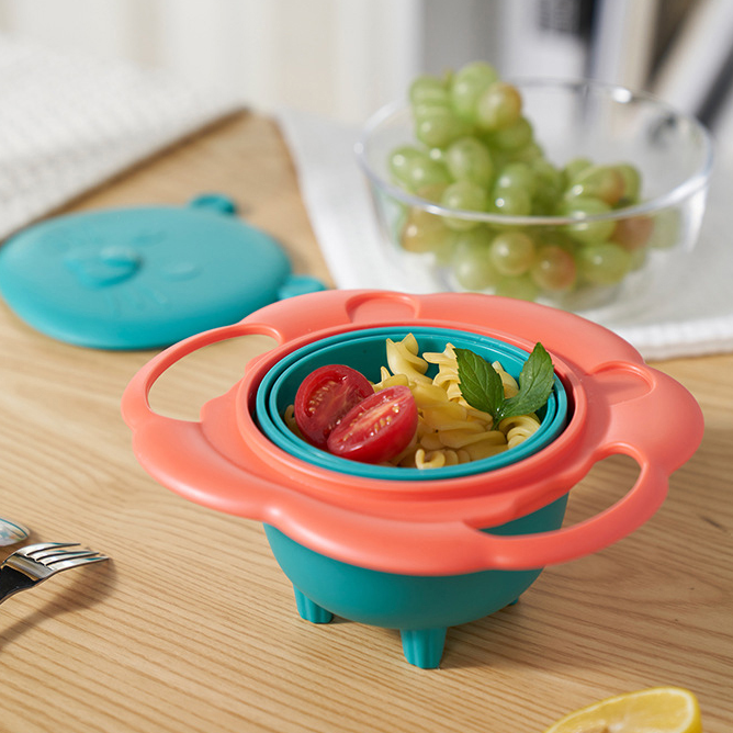 360 Degree Rotating Balance Gyro Bowl