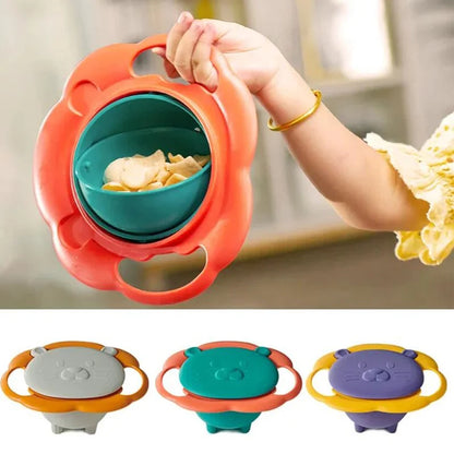 360 Degree Rotating Balance Gyro Bowl