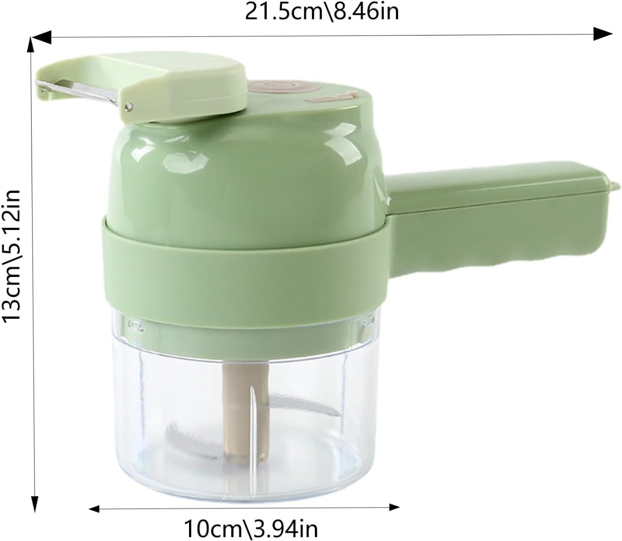 4 in 1 Handheld Hammer Electric Vegetable Cutter(Rechargeable)
