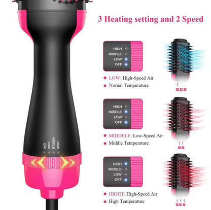 3 In 1 Hair Straightner, Curler & Dryer