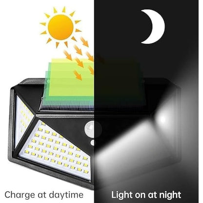 270°wide Angle Solar Wall Light