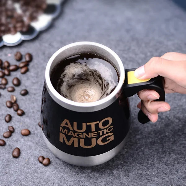 Auto Magnetic Mug (Coffee Milk Mixer)