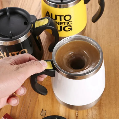 Auto Magnetic Mug (Coffee Milk Mixer)