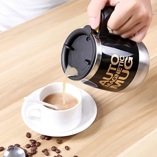 Auto Magnetic Mug (Coffee Milk Mixer)