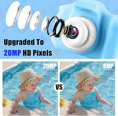 Kids Mini Digital Camera 1080p HD Video Camcorder