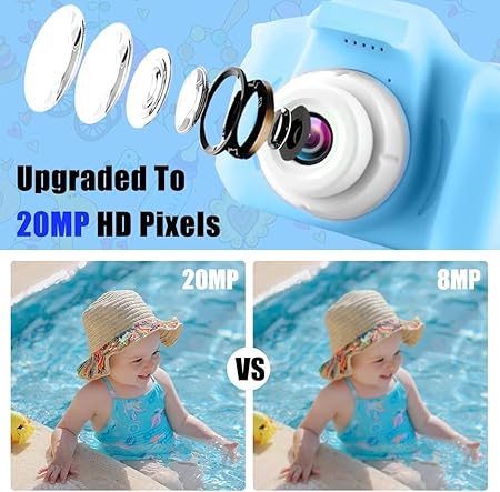 Kids Mini Digital Camera 1080p HD Video Camcorder