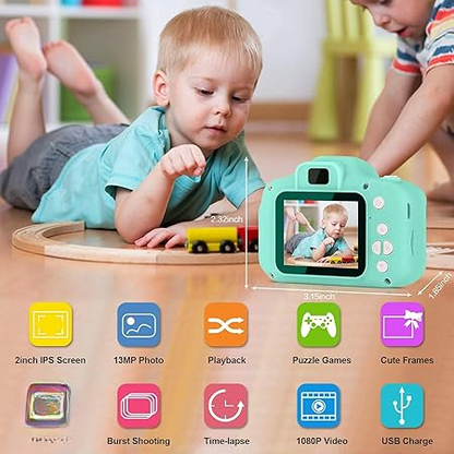 Kids Mini Digital Camera 1080p HD Video Camcorder