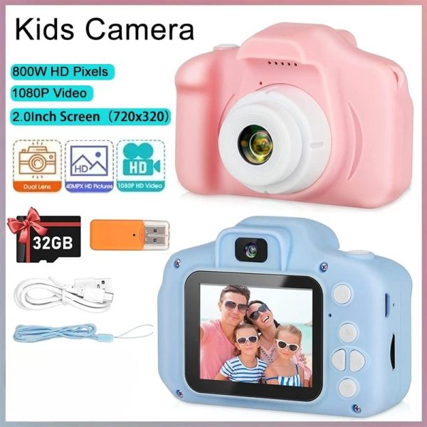 Kids Mini Digital Camera 1080p HD Video Camcorder