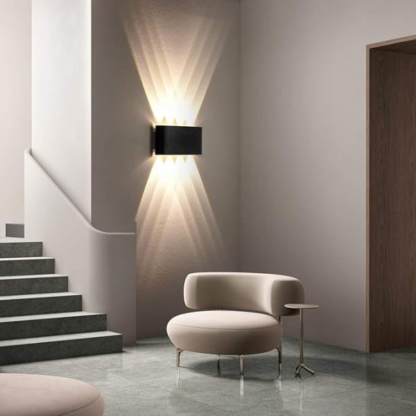 Aluminium Waterproof Fancy wall Light