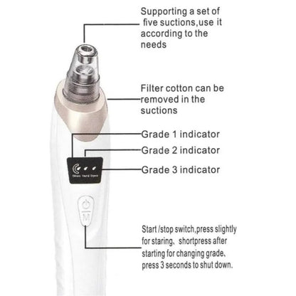 Electric Deep Cleansing Tool For Nose &amp; Face