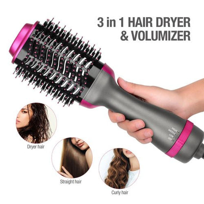 3 In 1 Hair Straightner, Curler & Dryer