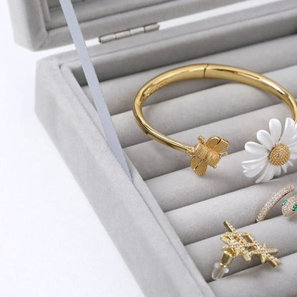 Glass Cover Jewelry Display Box