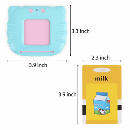 Preschool kids learning cards