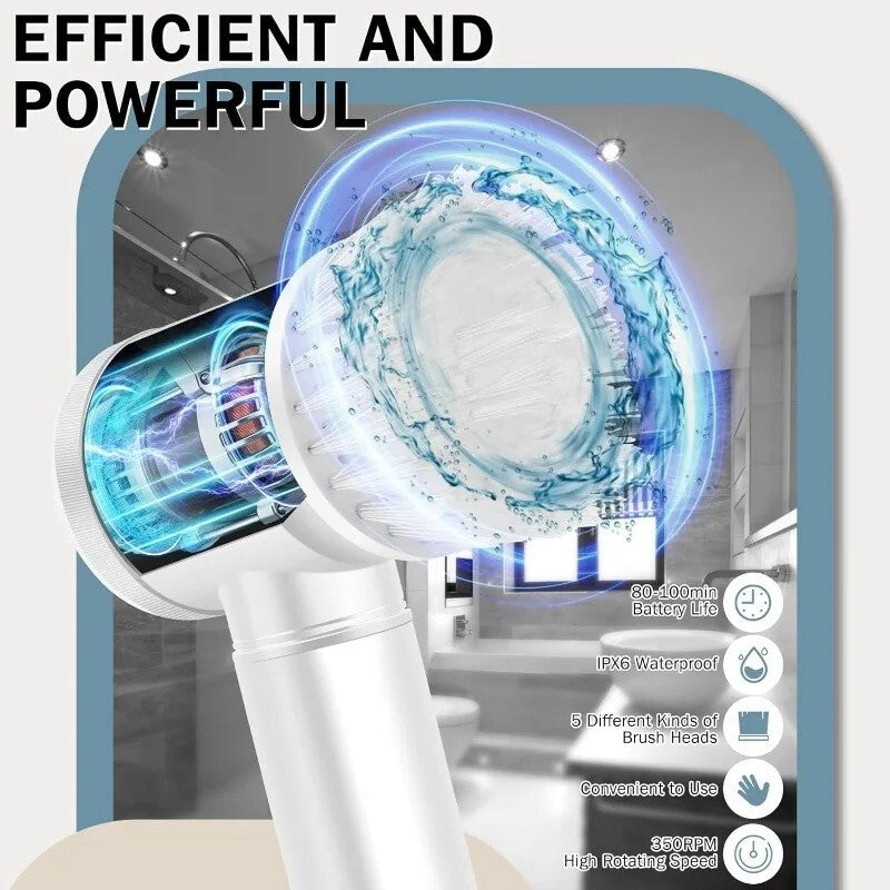 Rechargeable Wireless Cleaning Brush