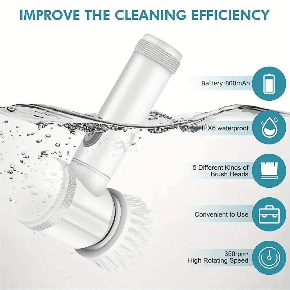 Rechargeable Wireless Cleaning Brush
