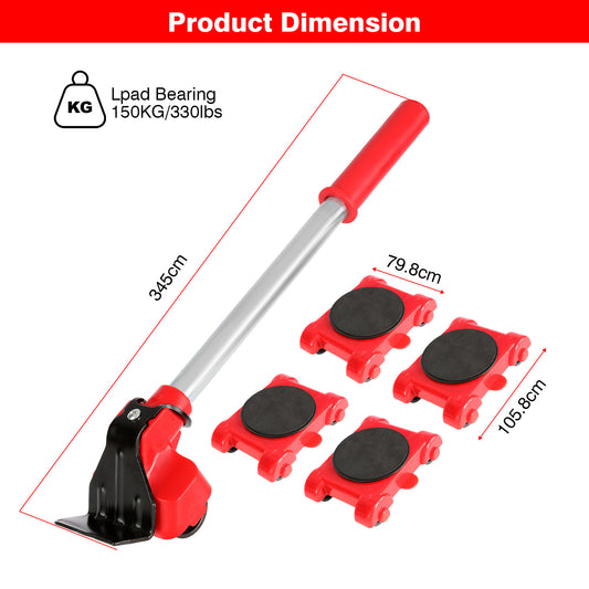 Furniture Lifter/Roller Transport Kit