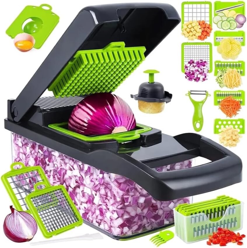 16-in-1 Food /Vegetable Chopper & Slicer
