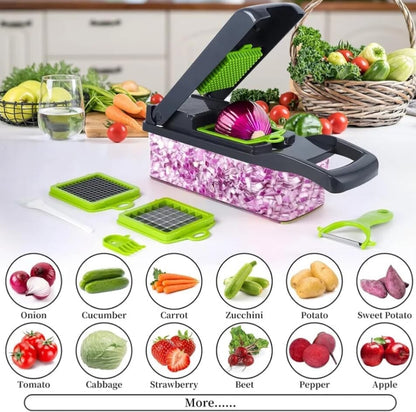 16-in-1 Food /Vegetable Chopper & Slicer