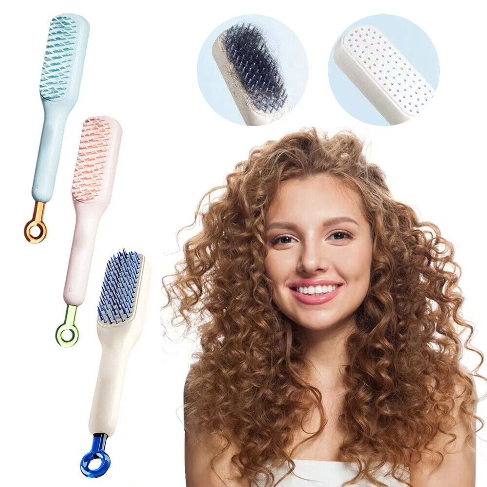 Self Cleaning Magic Retractable Comb