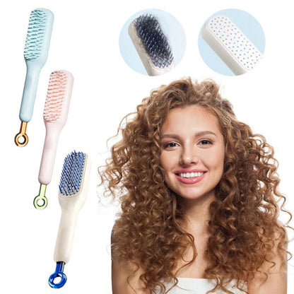 Self Cleaning Magic Retractable Comb