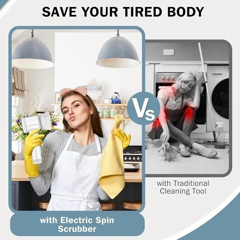 Rechargeable Wireless Cleaning Brush