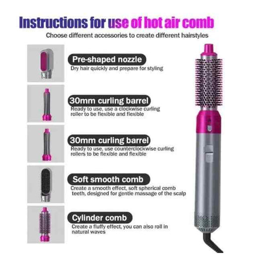 5 in1 Hair Brush